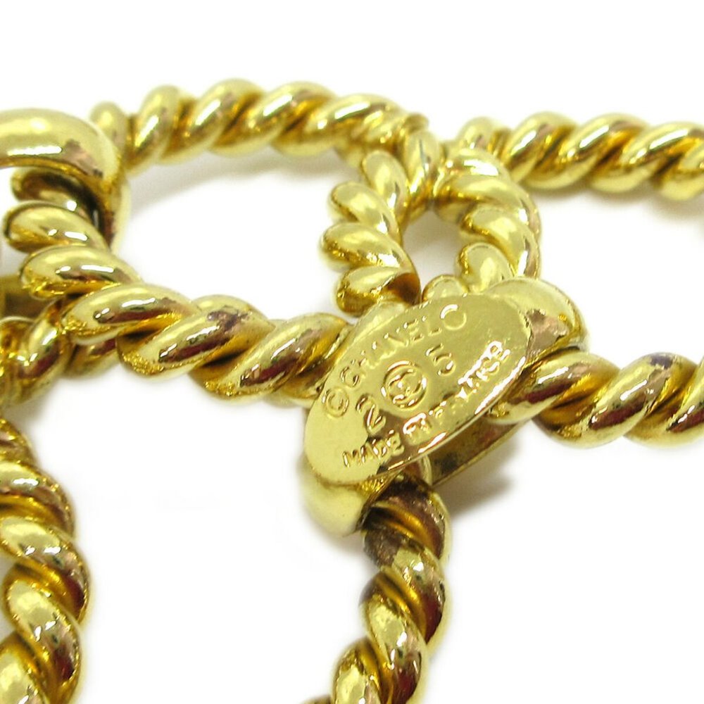 CHANEL CC Logos Medallion Charm Gold Chain Belt 25 - Picture 2 of 5